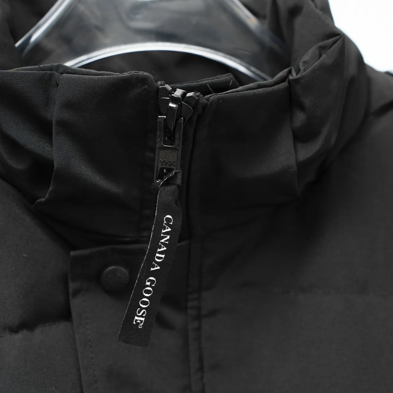 P740 CANADA GOOSE丨Canada Goose 29 New 2048 Hairless Collar Hooded Down Jacket Color: Black Black Label Size: XS-XXL